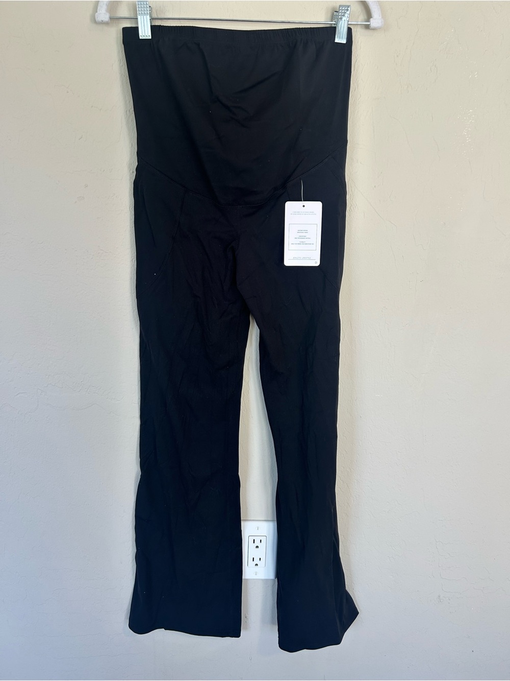 Women’s Joyspells Maternity Athletic Yoga Pants Bulk W/pockets Size L NWT (1687)